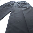 IVY CREW 90年代 ヴィンテージ センタープレス スラックス パンツ XL ブラック ワイド タック プリーツ ダブルカフス