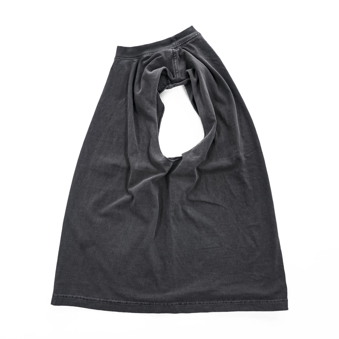 Los Angeles Apparel 米国製 6.5オンス ノースリーブ カットオフTシャツ タンクトップ グレー フェードブラック USA製