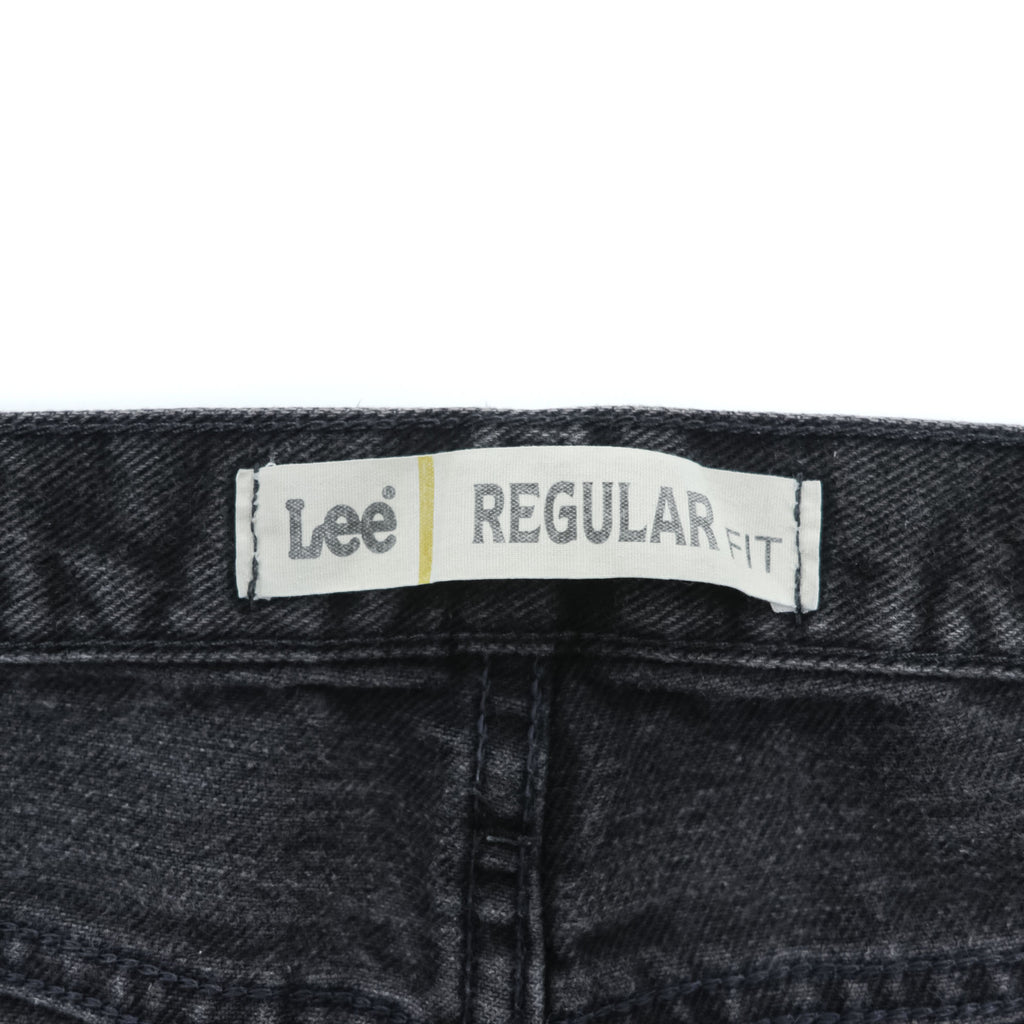 Lee ストレート デニムパンツ ジーンズ 34 x 32 フェードブラック REGULAR FIT 2005908