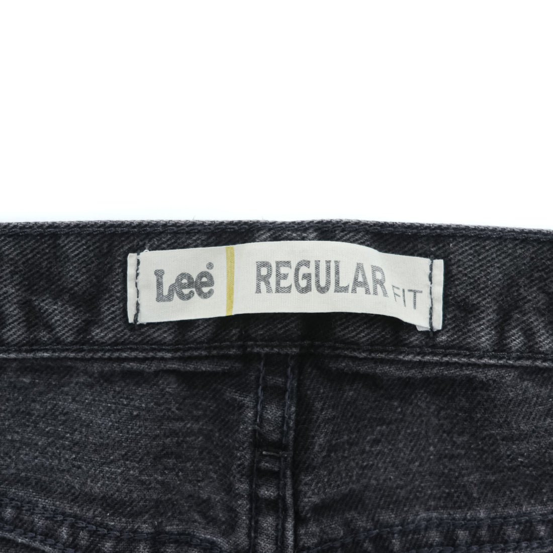 Lee ストレート デニムパンツ ジーンズ 34 x 32 フェードブラック REGULAR FIT 2005908