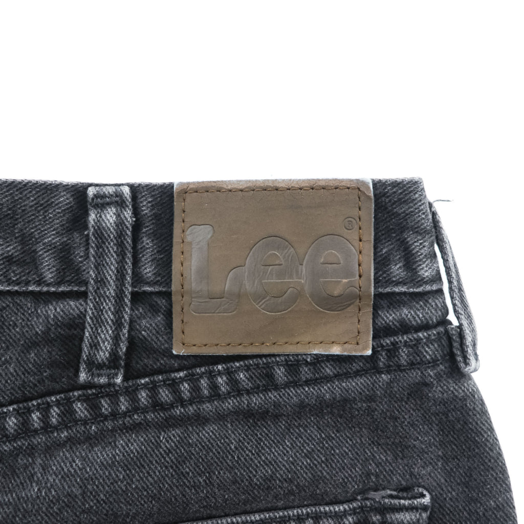 Lee ストレート デニムパンツ ジーンズ 34 x 32 フェードブラック REGULAR FIT 2005908