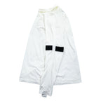 OAMC ハイネック 長袖 ロングスリーブ Tシャツ ロンT L ホワイト サイドライン テープ I024514 ポルトガル製