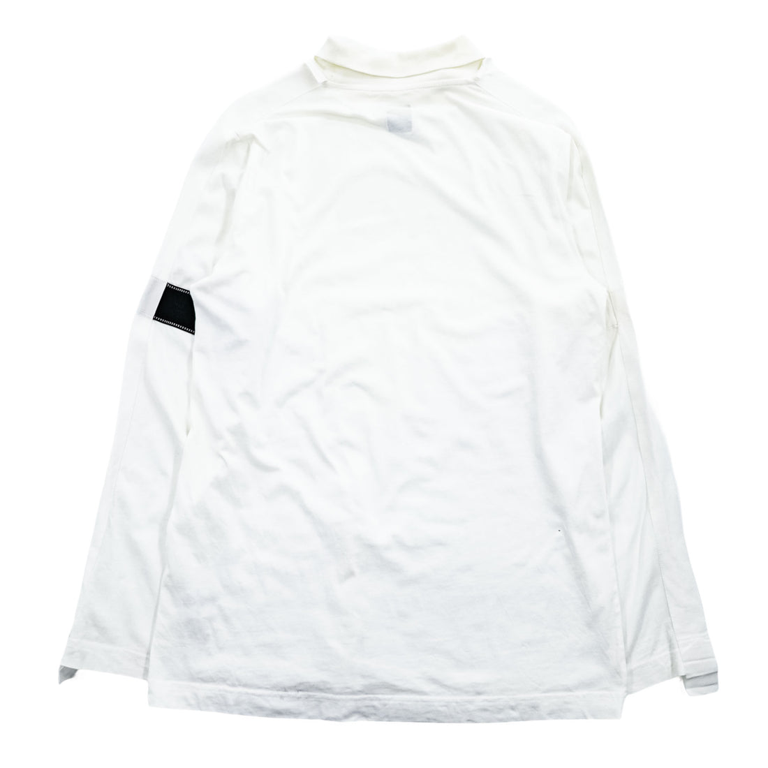 OAMC ハイネック 長袖 ロングスリーブ Tシャツ ロンT L ホワイト サイドライン テープ I024514 ポルトガル製