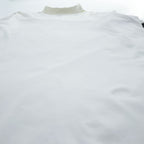 OAMC ハイネック 長袖 ロングスリーブ Tシャツ ロンT L ホワイト サイドライン テープ I024514 ポルトガル製