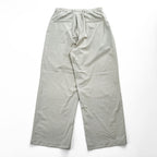 EDIFICE LA BOUCLE Japan Made Slacks Wide Tuck Pleated Easy Pants M Beige Stretch 21-030-300-1020-1-0