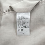 EDIFICE LA BOUCLE Japan Made Slacks Wide Tuck Pleated Easy Pants M Beige Stretch 21-030-300-1020-1-0