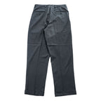 Eddie Bauer 00年代 ヴィンテージ ワイド 2タック スラックス パンツ L グレー プリーツ ダブルカフス