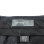 Eddie Bauer 00年代 ヴィンテージ ワイド 2タック スラックス パンツ L グレー プリーツ ダブルカフス