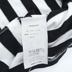Graphpaper 日本製 BORDER S/S POCKET TEE ボーダー ポケット Tシャツ M ホワイト ブラック GM201-70149B