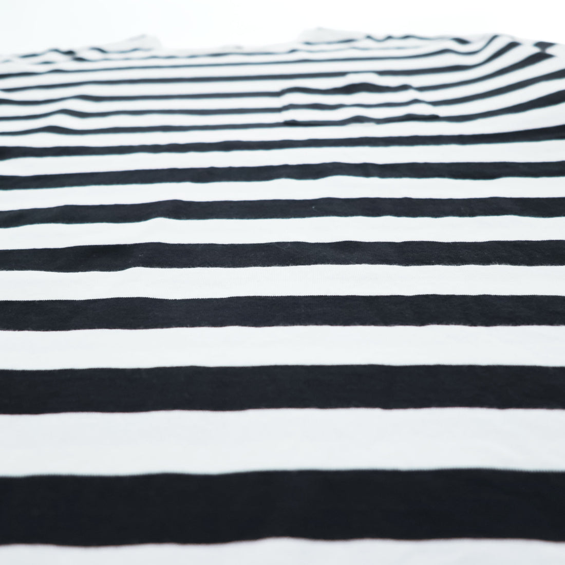 Graphpaper 日本製 BORDER S/S POCKET TEE ボーダー ポケット Tシャツ M ホワイト ブラック GM201-70149B