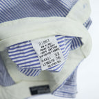 Polo Ralph Lauren 90年代 USA製 ヴィンテージ シアサッカー ワイド スラックス パンツ M ストライプ 2タック サイドアジャスト
