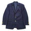 LAUREN RALPH LAUREN 90年代 ヴィンテージ ブレザー テーラードジャケット L ネイビー 紺ブレ 金ボタン ギャバジン macy's men's store