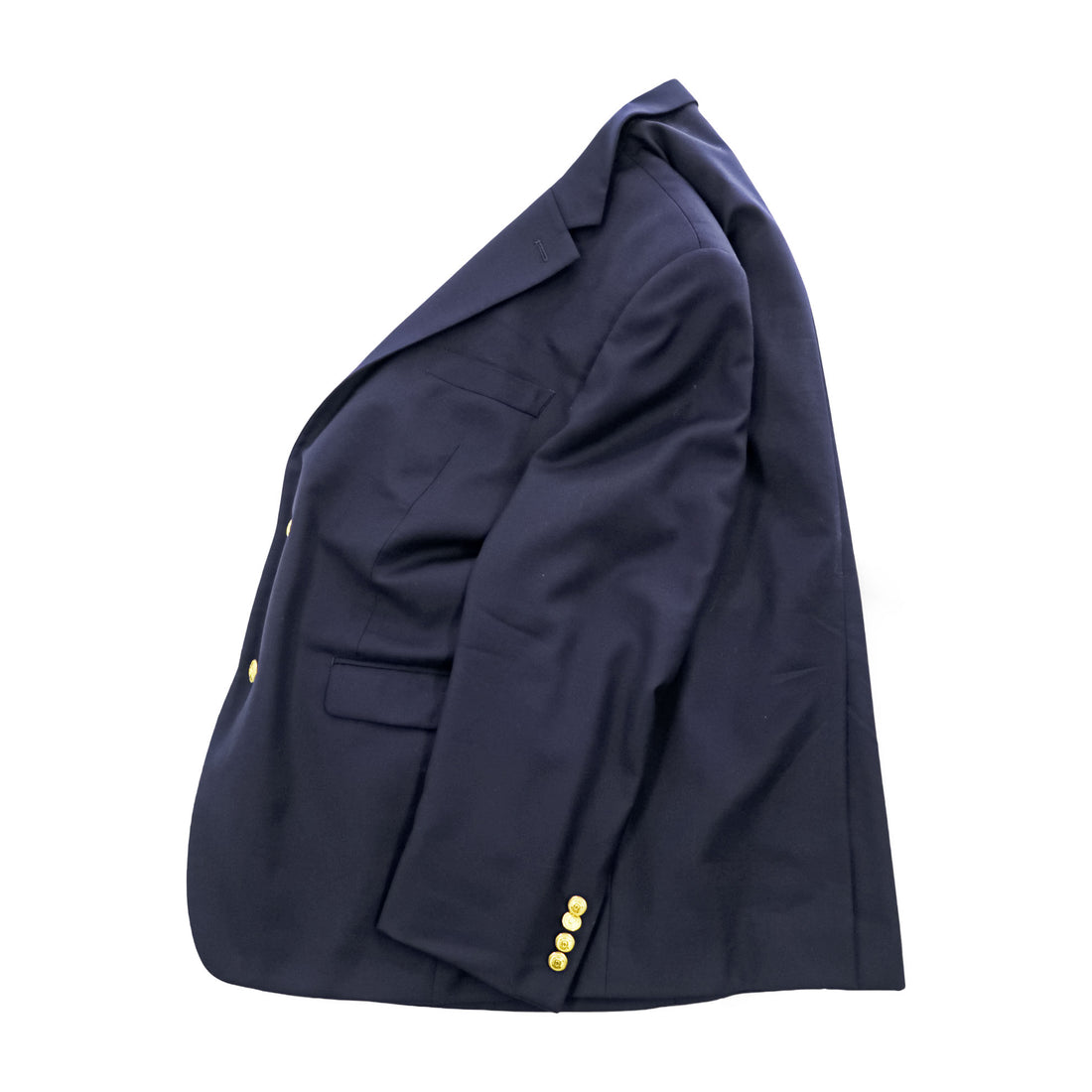 LAUREN RALPH LAUREN 90年代 ヴィンテージ ブレザー テーラードジャケット L ネイビー 紺ブレ 金ボタン ギャバジン macy's men's store