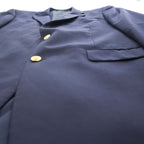 LAUREN RALPH LAUREN 90年代 ヴィンテージ ブレザー テーラードジャケット L ネイビー 紺ブレ 金ボタン ギャバジン macy's men's store