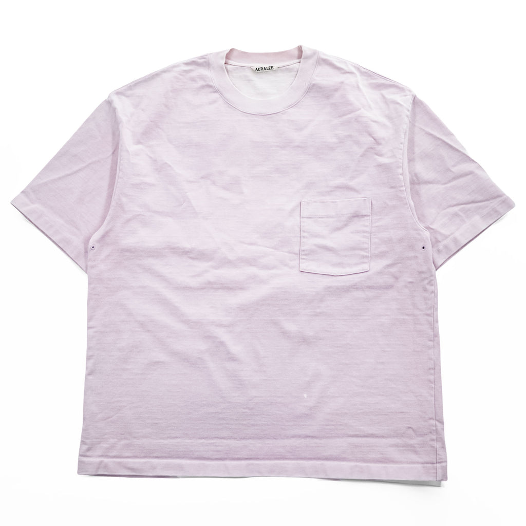 AURALEE A21ST01SU Stand-up / Pocket Tee light lavender (Size 4)