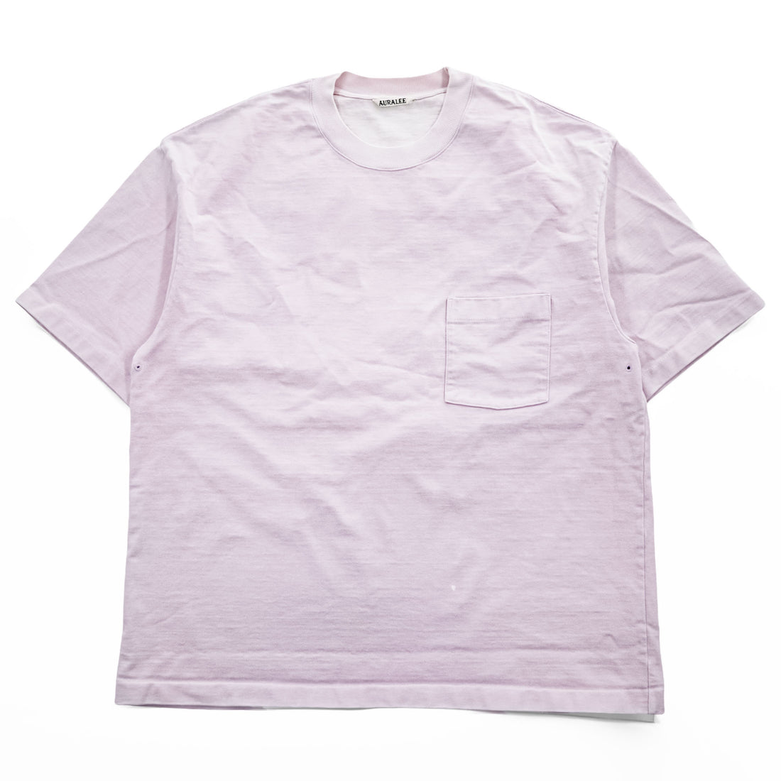AURALEE A21ST01SU Stand-up / Pocket Tee light lavender (Size 4)