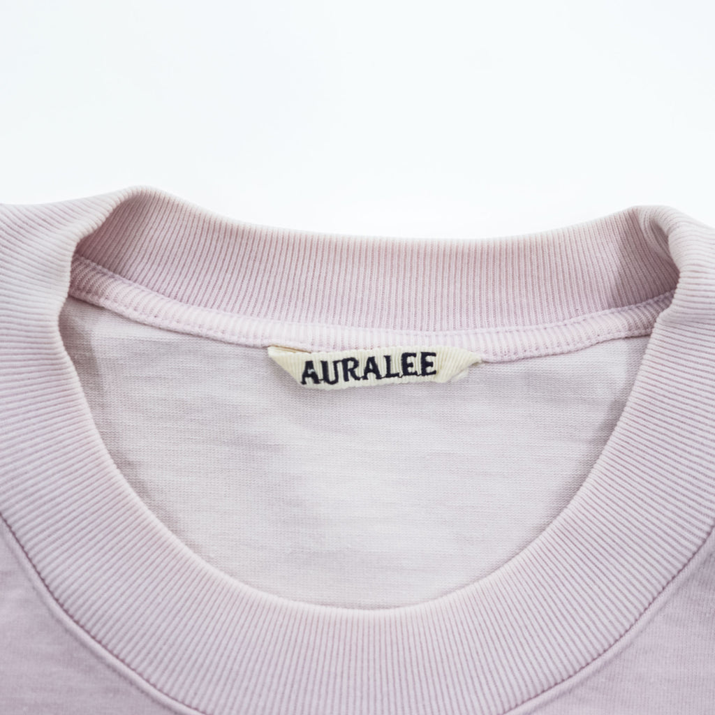 AURALEE A21ST01SU Stand-up / Pocket Tee light lavender (Size 4)