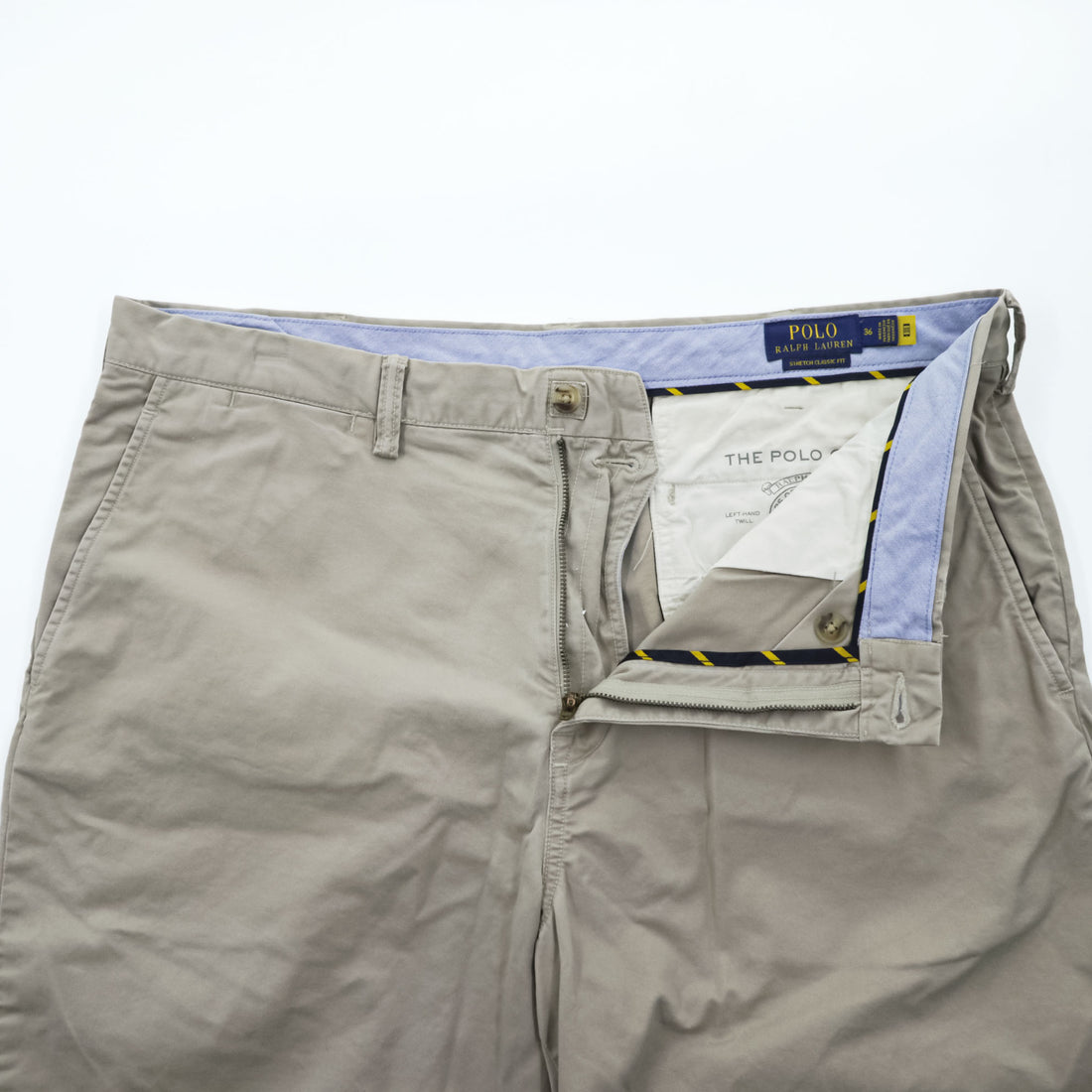 Polo Ralph Lauren 90年代 ヴィンテージ ショートパンツ ハーフパンツ XL ベージュ ストレッチ CLASSIC FIT ポロチノ
