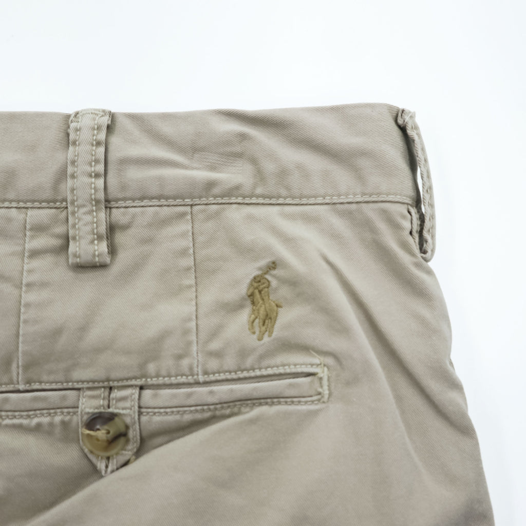 Polo Ralph Lauren 90年代 ヴィンテージ ショートパンツ ハーフパンツ XL ベージュ ストレッチ CLASSIC FIT ポロチノ