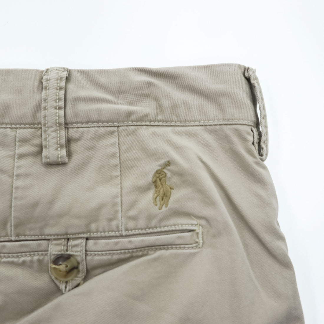 Polo Ralph Lauren 90年代 ヴィンテージ ショートパンツ ハーフパンツ XL ベージュ ストレッチ CLASSIC FIT ポロチノ