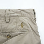 Polo Ralph Lauren 90年代 ヴィンテージ ショートパンツ ハーフパンツ XL ベージュ ストレッチ CLASSIC FIT ポロチノ