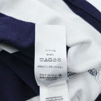 Polo Ralph Lauren ボーダー ポロシャツ L ホワイト ネイビー ビッグポニー