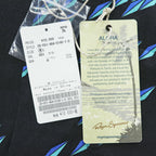 Reyn Spooner Short-Sleeve Shirt, Size M, Black/Blue Patterned, JOURNAL STANDARD relume Exclusive, Unused, Open Collar, 20-051-464-0140-1-0