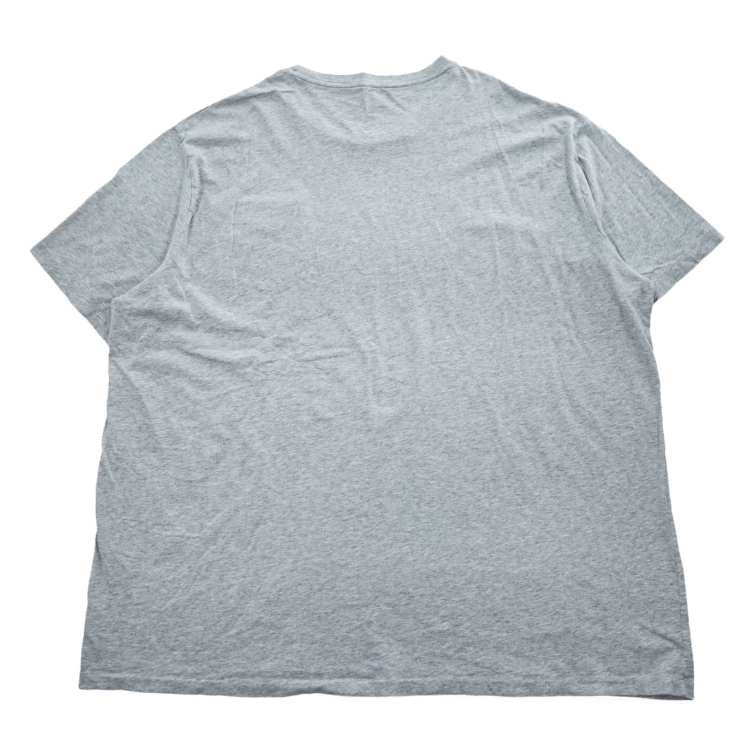 Polo Ralph Lauren Pocket T-Shirt Light Heather Grey 100% Cotton Crewneck Short Sleeve Embroidered Pony Pocket Oversize 4XLT