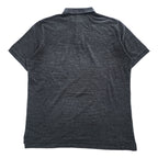 Polo Ralph Lauren ポロシャツ L CLASSIC FIT グレー スモールポニー ロゴ 刺繍 鹿の子