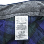 Brooks Brothers モールスキン チノパンツ L ネイビー ストレッチ CLARK テーパード