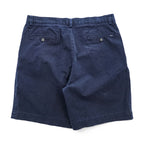 Polo Ralph Lauren プリーツショーツ CLASSIC FIT PLEATED ショートパンツ ハーフパンツ L ネイビー 2タック ポロチノ