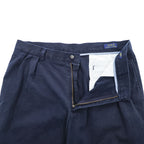 Polo Ralph Lauren プリーツショーツ CLASSIC FIT PLEATED ショートパンツ ハーフパンツ L ネイビー 2タック ポロチノ