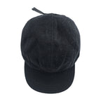 NEW YORK HAT CO. USA製 5パネル ジェットキャップ FREE アジャスターベルト ブラック