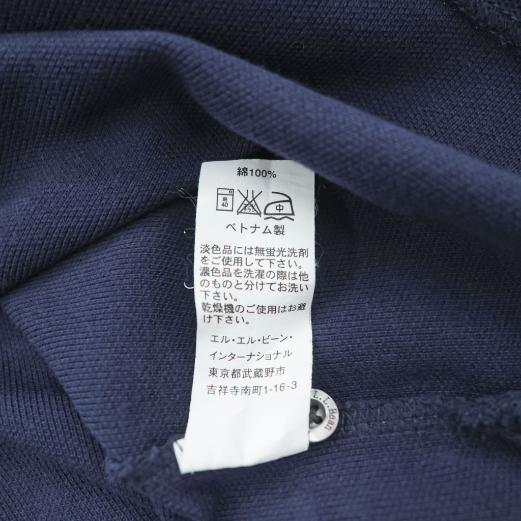 L.L.Bean ポロシャツ XL ネイビー TRADITIONAL FIT 鹿の子 ビッグサイズ 233438
