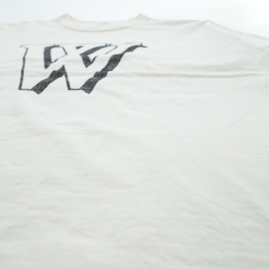 blurhms ROOTSTOCK 日本製 Print Tee STANDARD Tシャツ ホワイト 両面プリント W-W 88/12 bROOTS25S35F