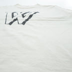 blurhms ROOTSTOCK 日本製 Print Tee STANDARD Tシャツ ホワイト 両面プリント W-W 88/12 bROOTS25S35F