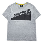 snow peak 日本製 ポケット Tシャツ M グレー GIGA POWER TS-15SJ001