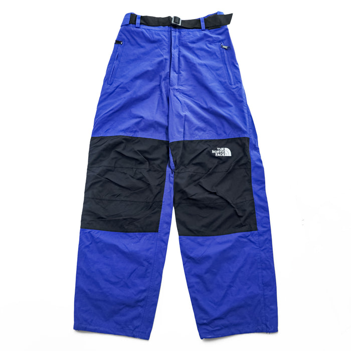 THE NORTH FACE ゴアテックス GORE-TEX シェル アウトドア パンツ ブルー ブラック 防水 ワイド ベルト付