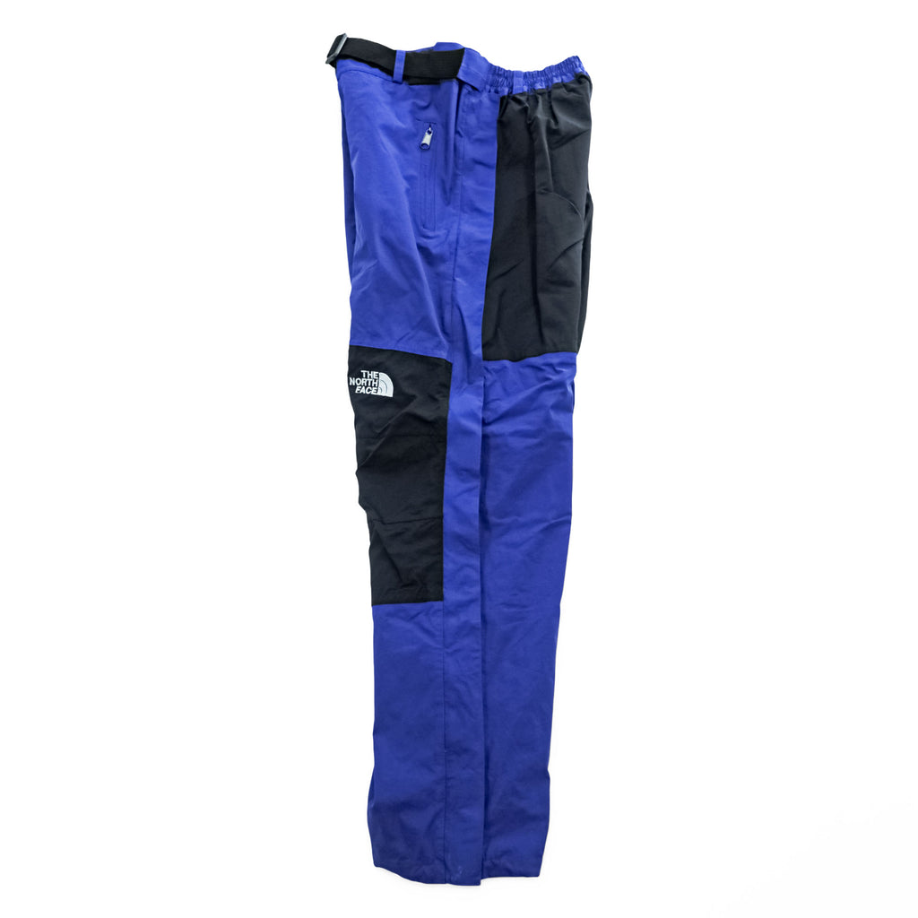 The North Face GORE-TEX Shell Pants Blue/Black Knee Panel Integrated Belt Side-Zip Vent Mesh Lined