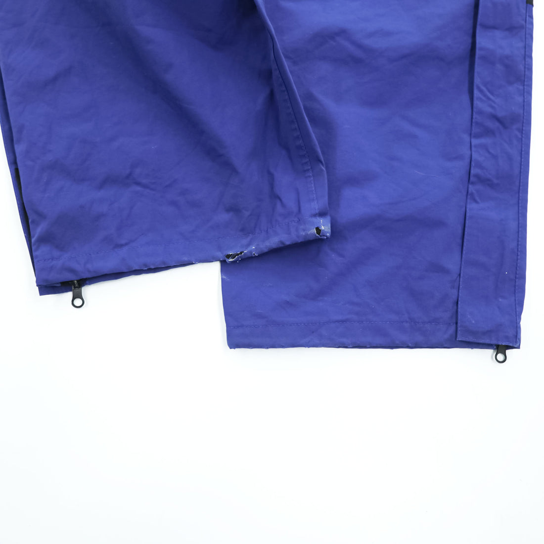 The North Face GORE-TEX Shell Pants Blue/Black Knee Panel Integrated Belt Side-Zip Vent Mesh Lined