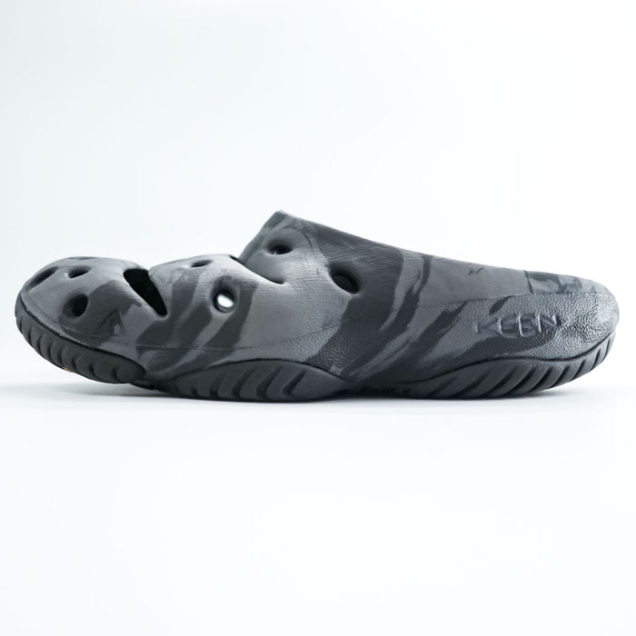 KEEN ヨギ YOGUI クロッグサンダル 26cm ブラック グレー 総柄 BLACK MABLE