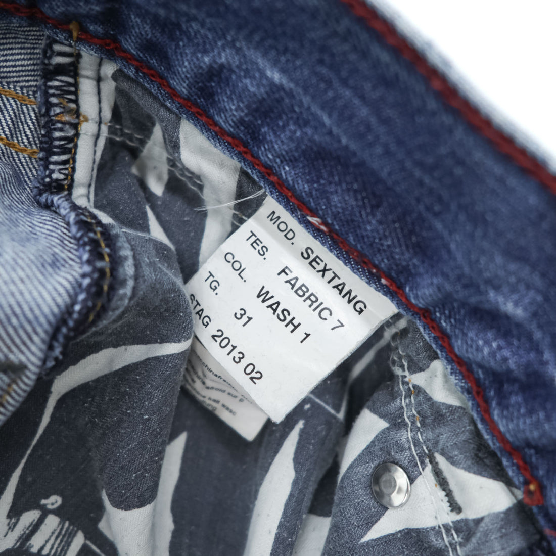 MARITHE FRANCOIS GIRBAUD LE JEAN 立体裁断 デニムパンツ ジーンズ M ストレッチ SEXTAN.G 変形