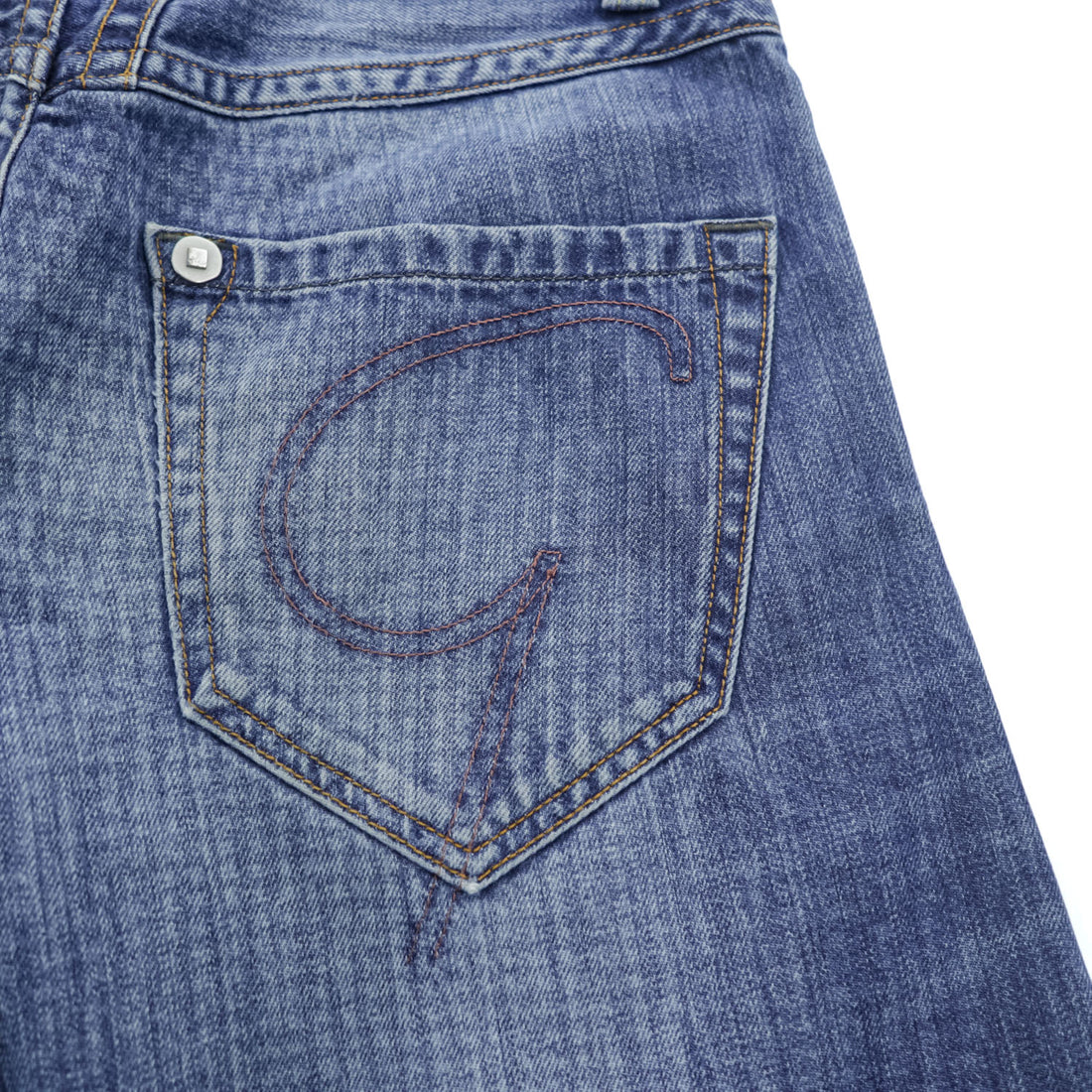 MARITHE FRANCOIS GIRBAUD LE JEAN 立体裁断 デニムパンツ ジーンズ M ストレッチ SEXTAN.G 変形