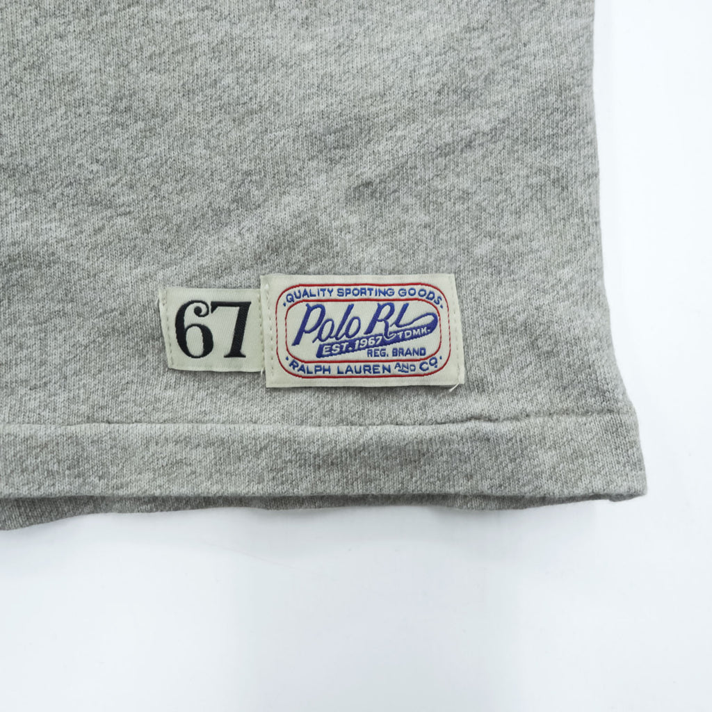 Polo Ralph Lauren Tシャツ 2XL グレー U.S.A 染み込みプリント