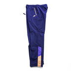 NIKE 90s Vintage Track Pants, Jersey, Size M, Navy, Silver Tag