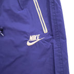 NIKE 90s Vintage Track Pants, Jersey, Size M, Navy, Silver Tag