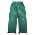 BOWWOW ヴィンテージ加工 スウェットパンツ DISTRESSED SWEAT PANTS AGED M グリーン カットオフ 日本製