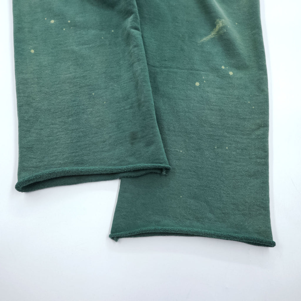 BOWWOW ヴィンテージ加工 スウェットパンツ DISTRESSED SWEAT PANTS AGED M グリーン カットオフ 日本製