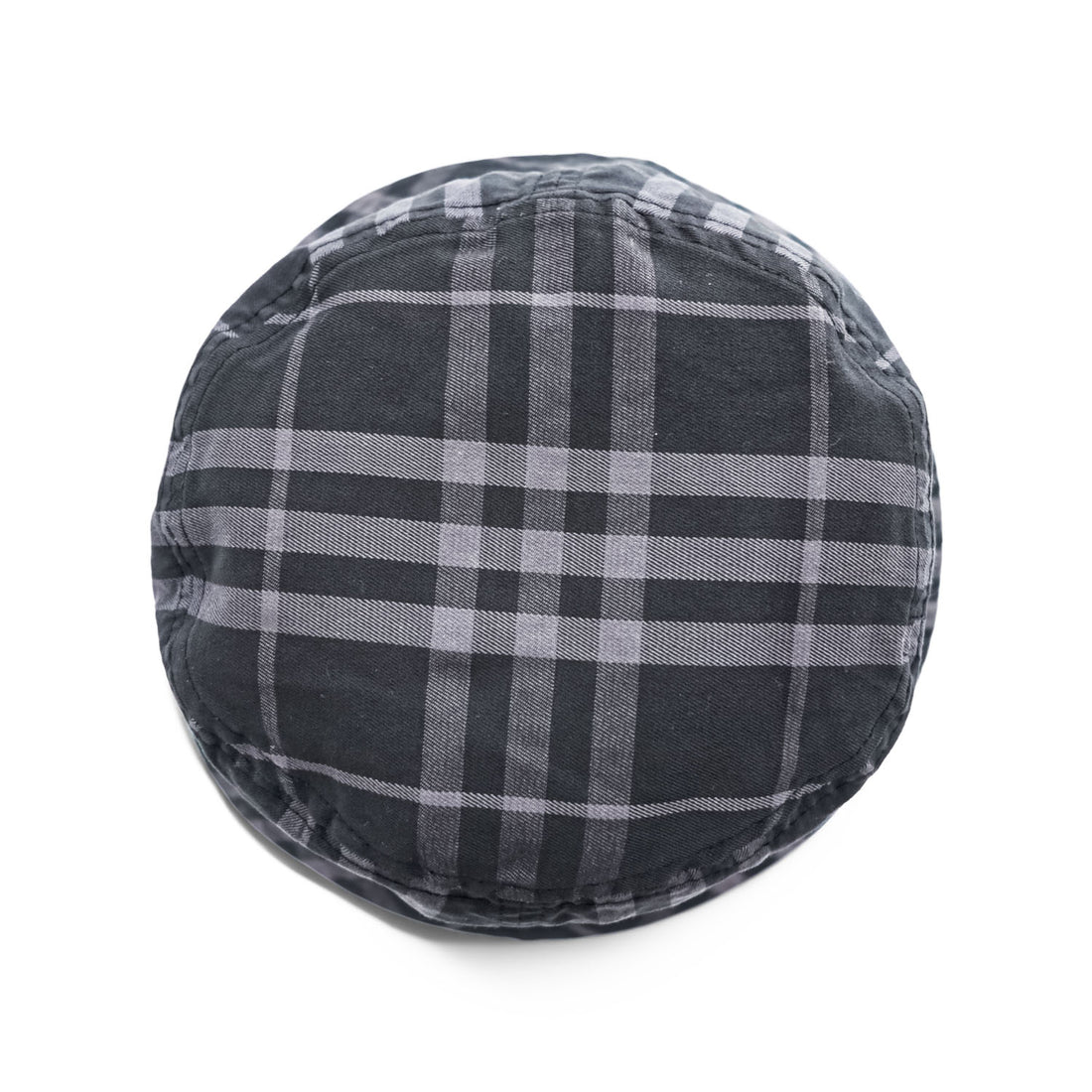 BURBERRY リバーシブル バケットハット ノバチェック ブラック グレー コットンツイル