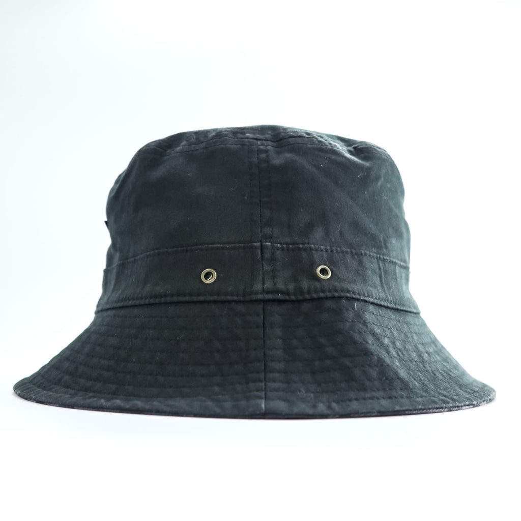 BURBERRY リバーシブル バケットハット ノバチェック ブラック グレー コットンツイル